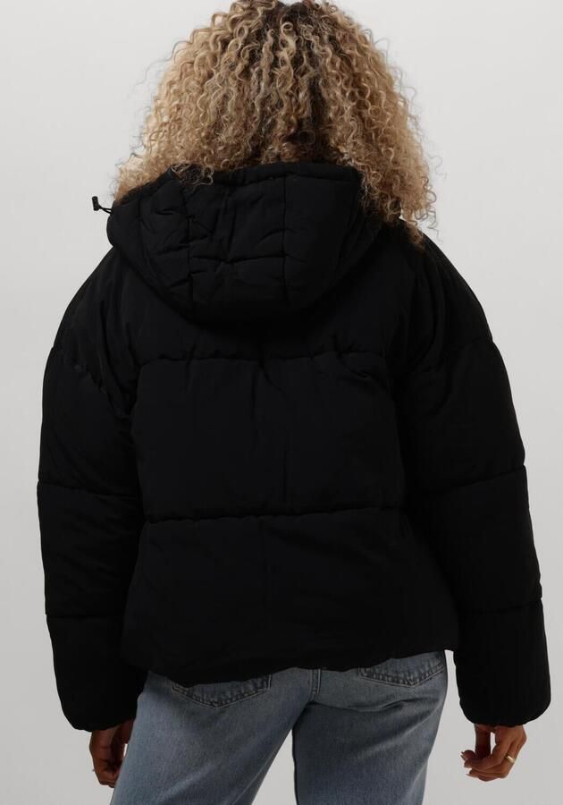 Notre-v Zwarte Gewatteerde Jas voor Vrouwen Black Dames - Foto 2