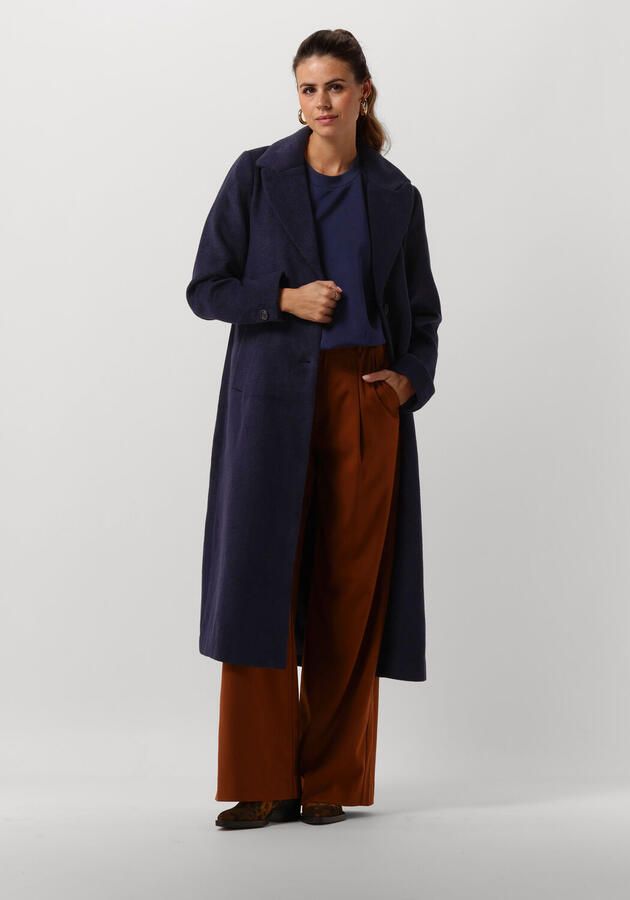 Notre-v Elegante Donkerblauwe Jas Blue Dames - Foto 4