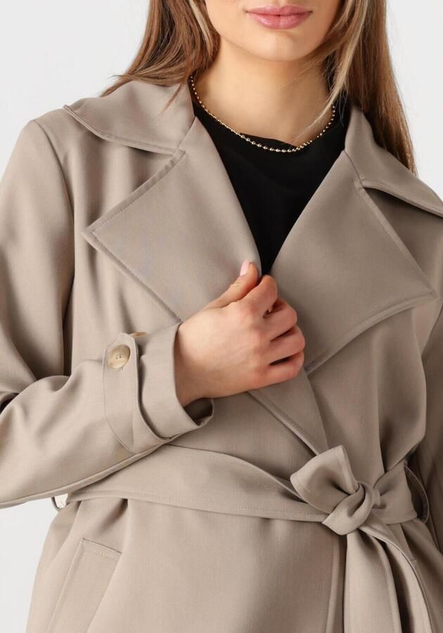 Notre-v Bruine Lange Jas voor Vrouwen Brown Dames