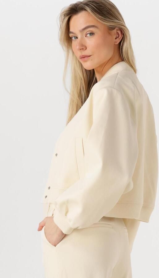 Notre-v Elegante Beige Bomberjack voor Vrouwen Beige Dames - Foto 3
