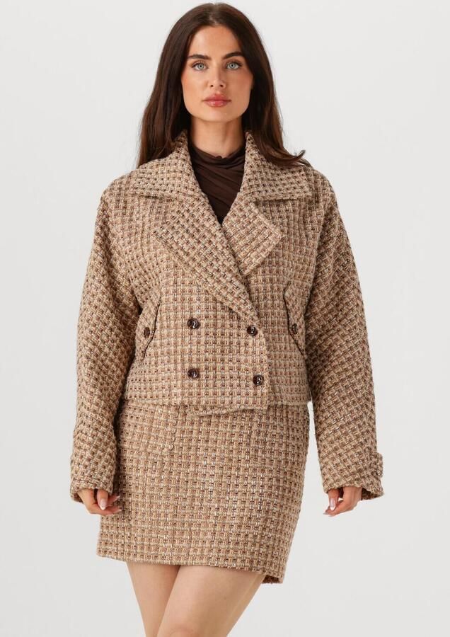 NOTRE-V Dames Jassen Om-gauri Beige - Foto 4