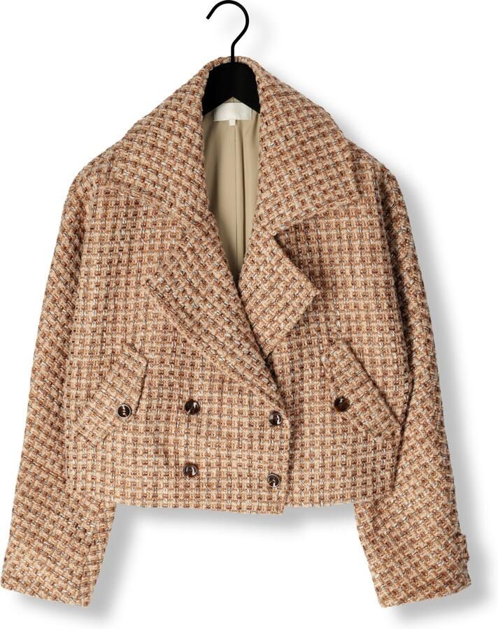 NOTRE-V Dames Jassen Om-gauri Beige