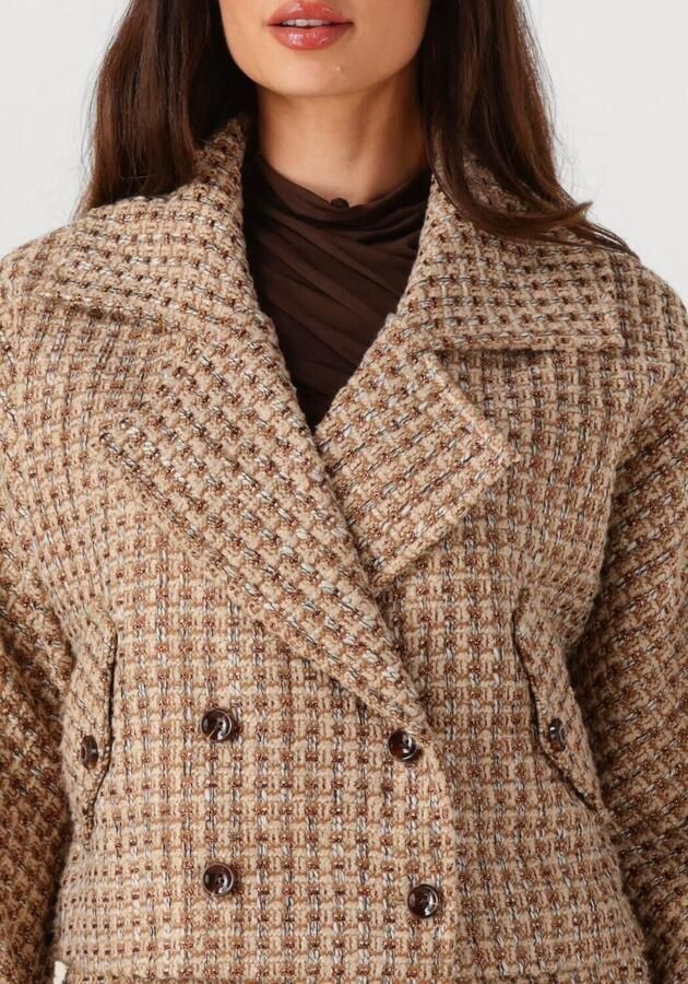 NOTRE-V Dames Jassen Om-gauri Beige - Foto 2