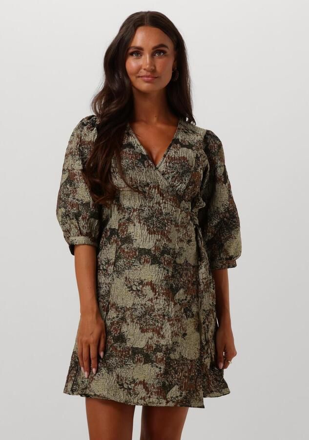 Notre-v Gouden Mini Jurk Nv-Alay Multicolor Dames - Foto 4