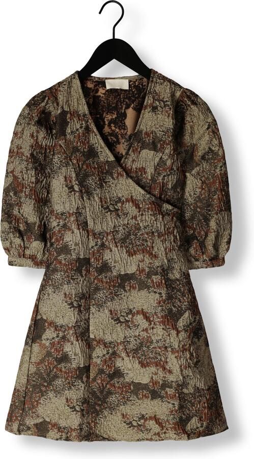 Notre-v Gouden Mini Jurk Nv-Alay Multicolor Dames - Foto 3