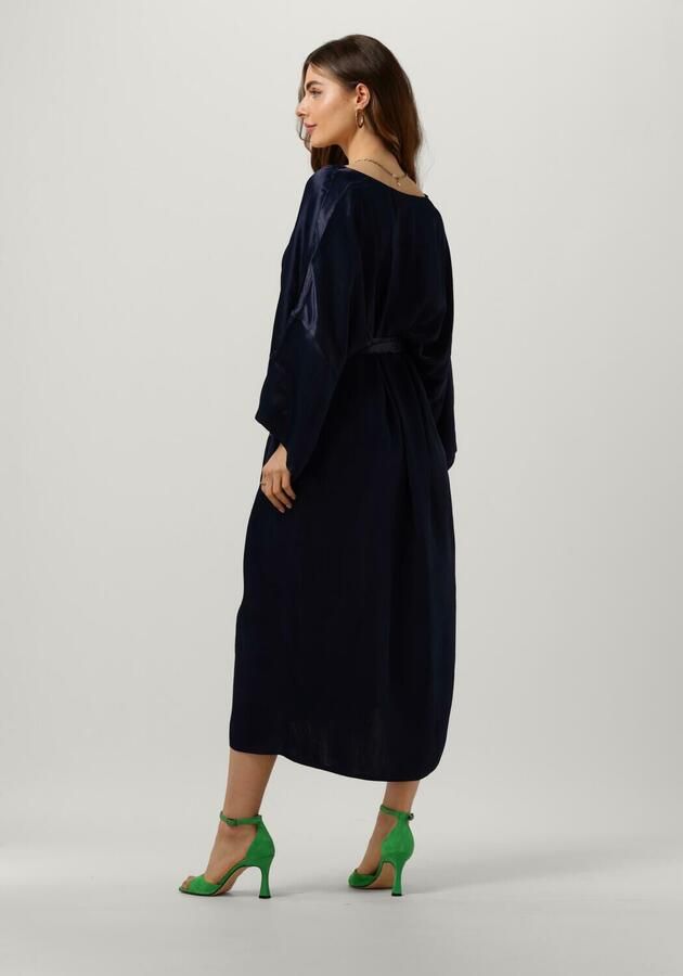 NOTRE-V Dames Jurken Nv-belle Midi Dress Donkerblauw - Foto 1