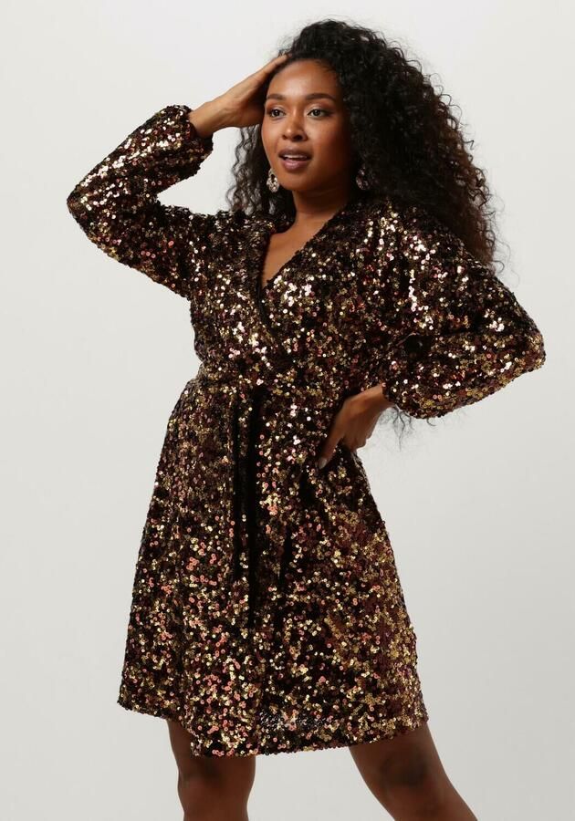 NOTRE-V Dames Jurken Nv-clio Dress Bruin - Foto 4