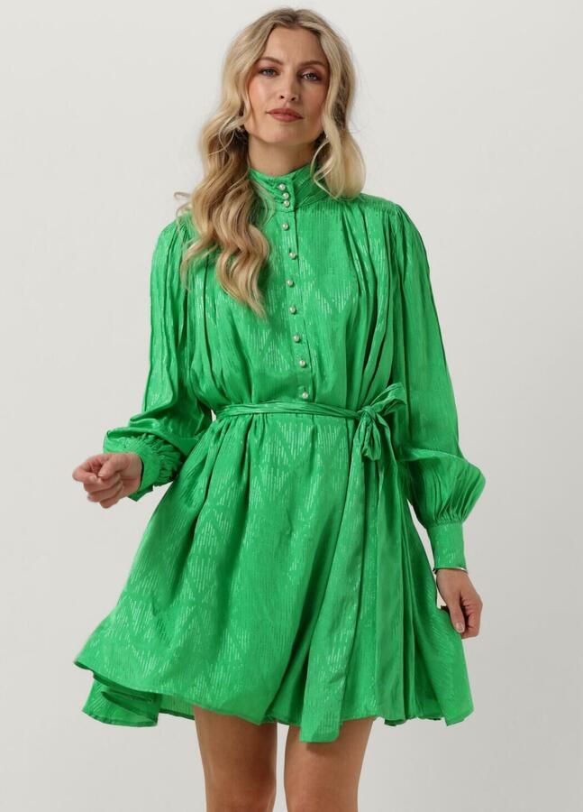 Notre-v Dames Jurken Nv-danton Pearl Dress Green Dames - Foto 4
