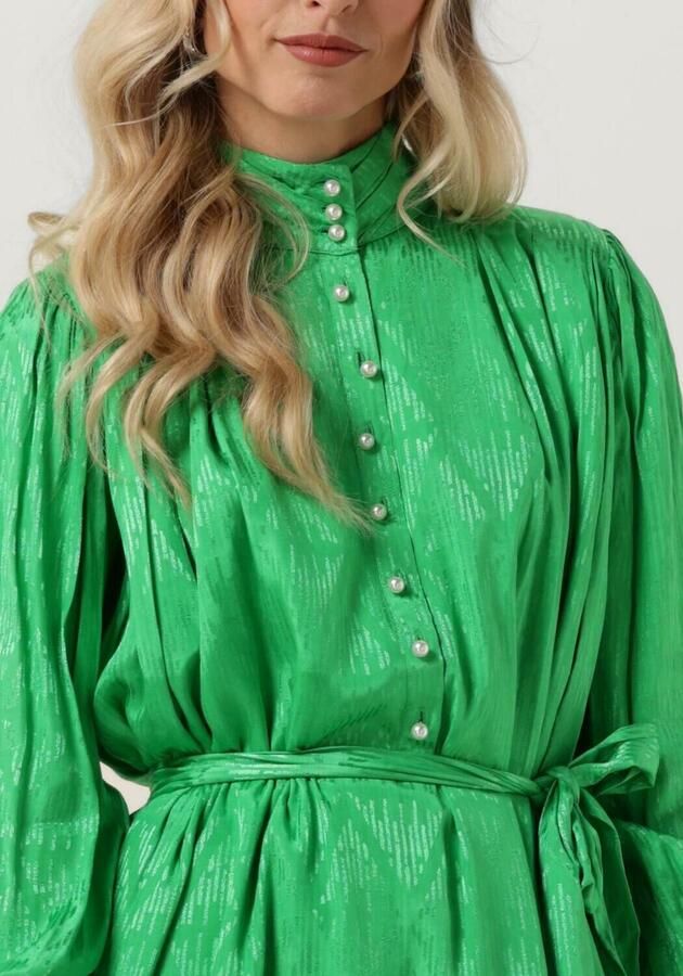 Notre-v Dames Jurken Nv-danton Pearl Dress Green Dames - Foto 2