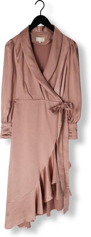 Notre-v Dames Jurken Nv-dorissa Satin Dress Pink Dames - Foto 3