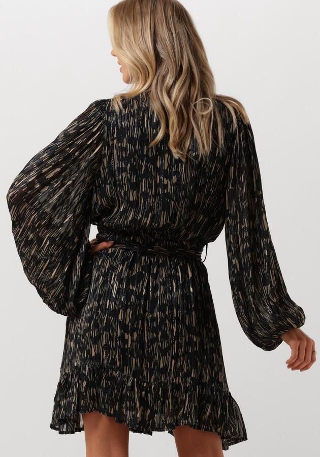 Notre-v Groene Mini Jurk Multicolor Dames