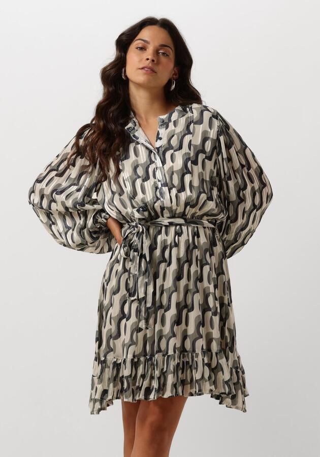 Notre-v Groene Mini Jurk Nv-Elara Multicolor Dames - Foto 4