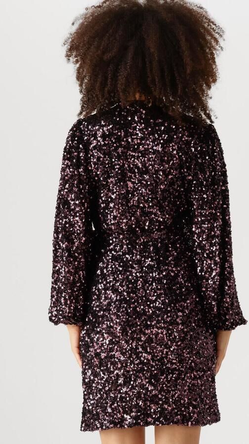 Notre-v Paarse Mini Jurk Nv-Elena Charme Purple Dames - Foto 2