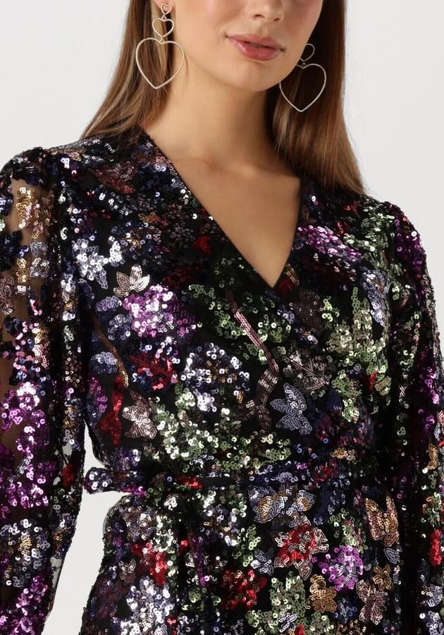 Notre-v Kleurrijke Mini Jurk met Speelse Charme Multicolor Dames