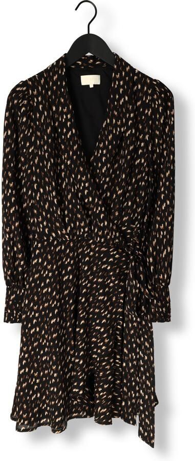 Notre-v Elegante Mini Jurk in Zwart en Bruin Black Dames - Foto 3