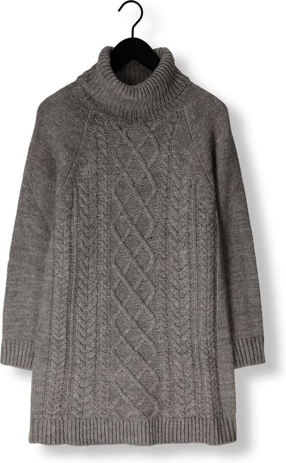 Notre-v Grijze Kabel Gebreide Mini Jurk Gray Dames - Foto 3