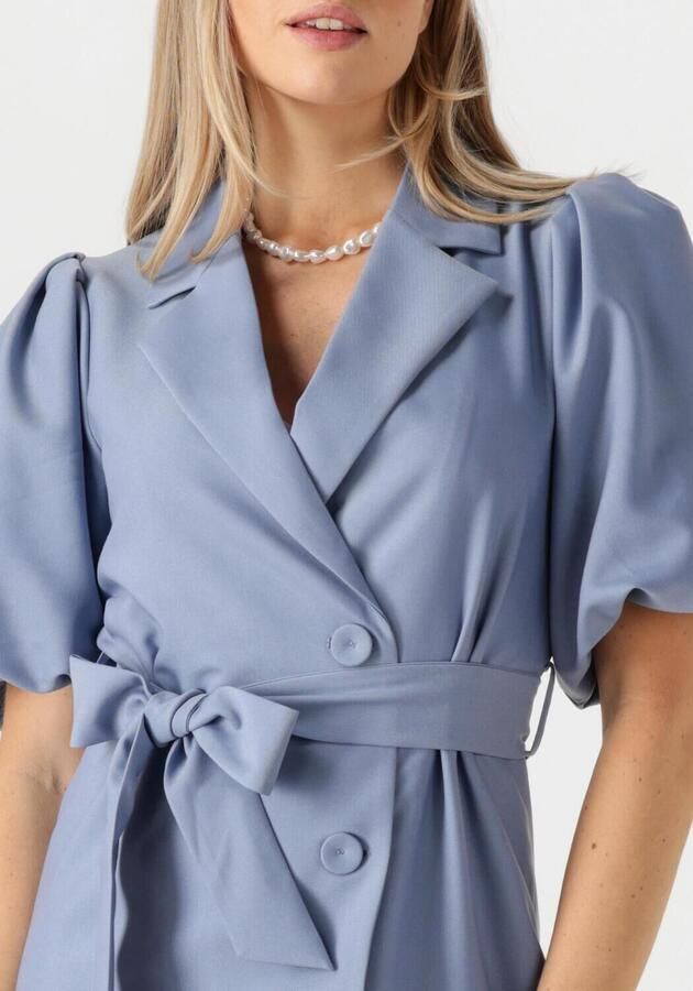 Notre-v Betoverende Blauwe Mini Jurk Blue Dames