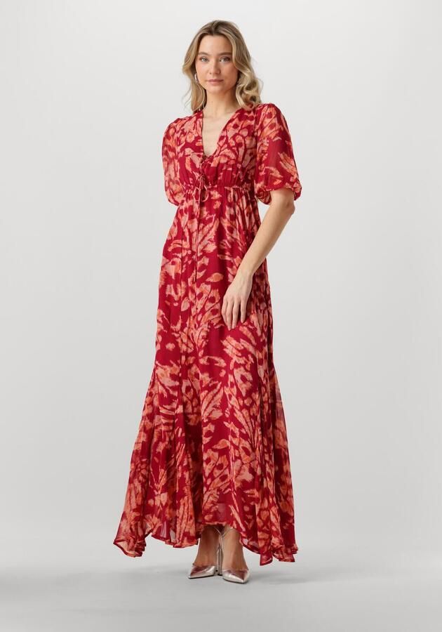 NOTRE-V Dames Jurken Nv-fiore Maxi Rood - Foto 3