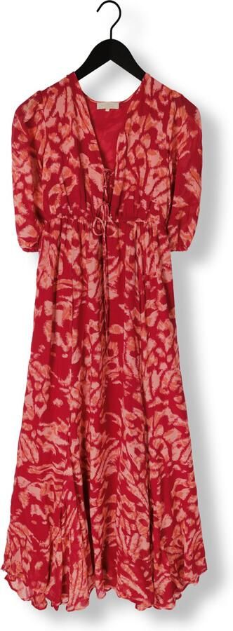 NOTRE-V Dames Jurken Nv-fiore Maxi Rood - Foto 2
