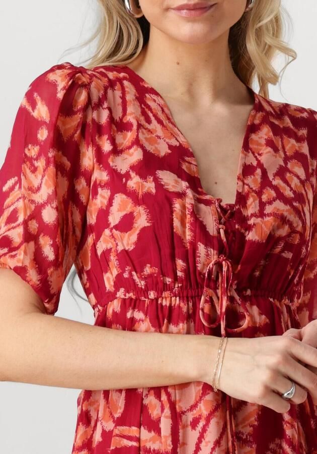NOTRE-V Dames Jurken Nv-fiore Maxi Rood