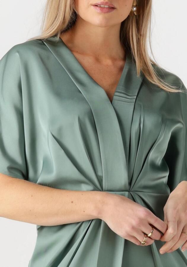 Notre-v Groene Mini Jurk voor Stijlvolle Vrouwen Green Dames