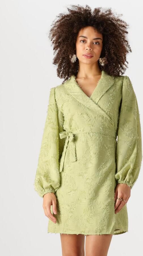 Notre-v Groene Mini Jurk Charme Green Dames - Foto 4
