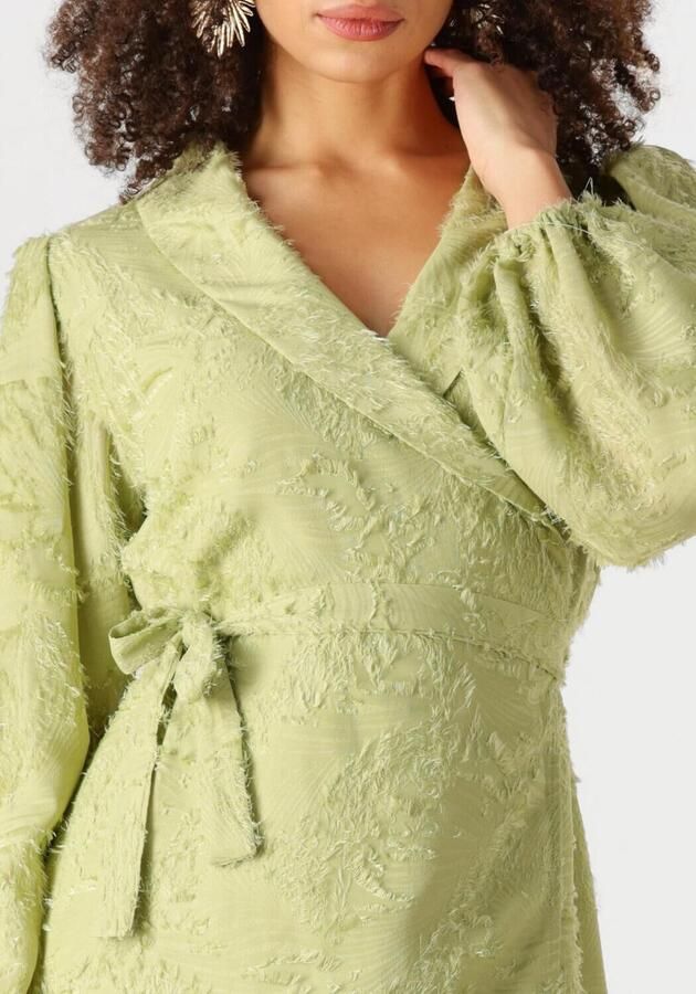 Notre-v Groene Mini Jurk Charme Green Dames