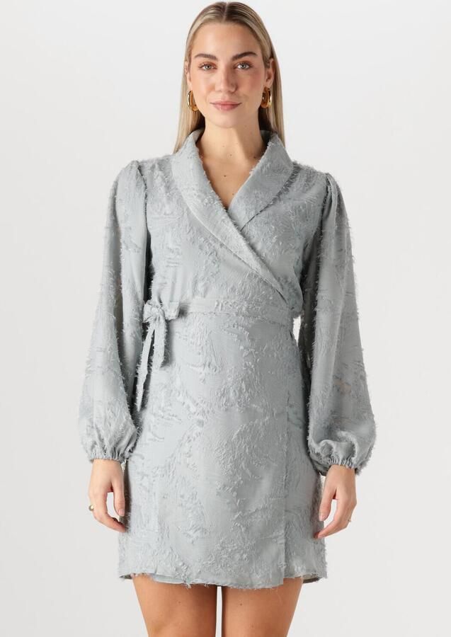 Notre-v Lichtblauwe Mini Jurk Nv-Fortune Blue Dames - Foto 4