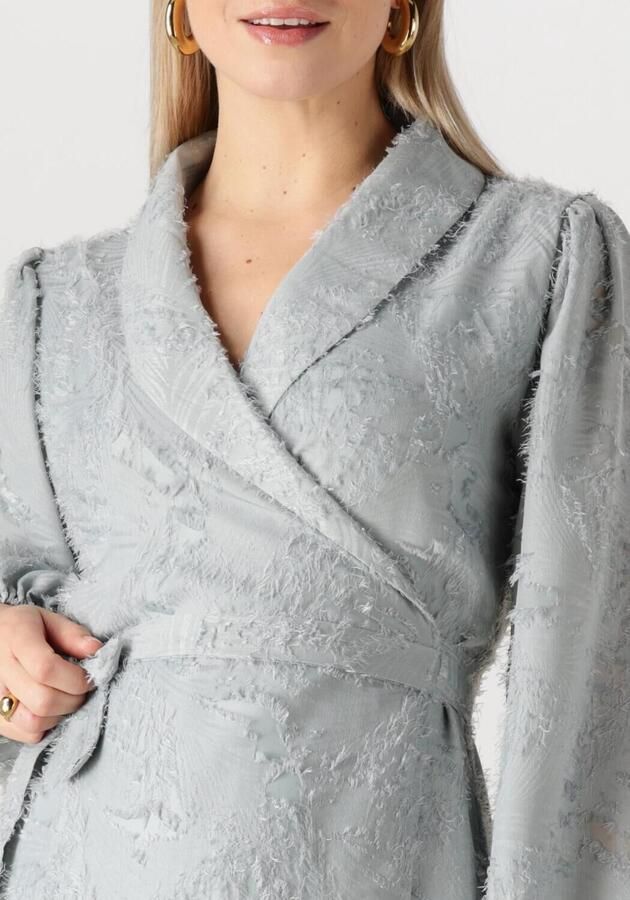 Notre-v Lichtblauwe Mini Jurk Nv-Fortune Blue Dames