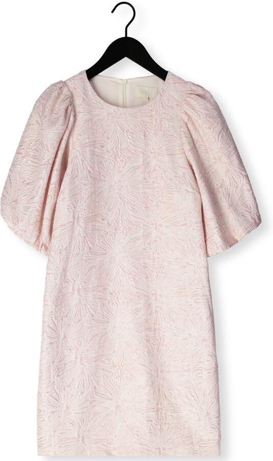 NOTRE-V Dames Jurken Nv-henderika Brocade Dress Roze - Foto 4