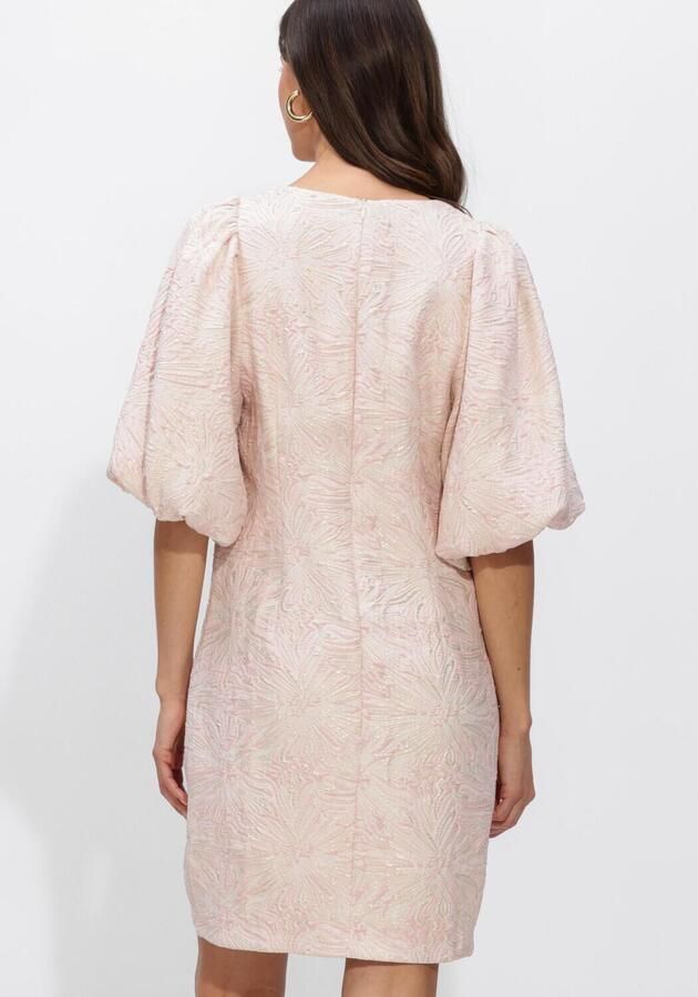 NOTRE-V Dames Jurken Nv-henderika Brocade Dress Roze - Foto 2