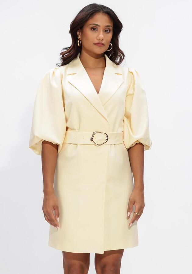 NOTRE-V Dames Jurken Nv-henny Butter Yellow