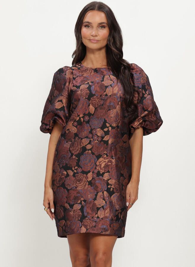 NOTRE-V Dames Jurken Nv-izette Brocade Multi