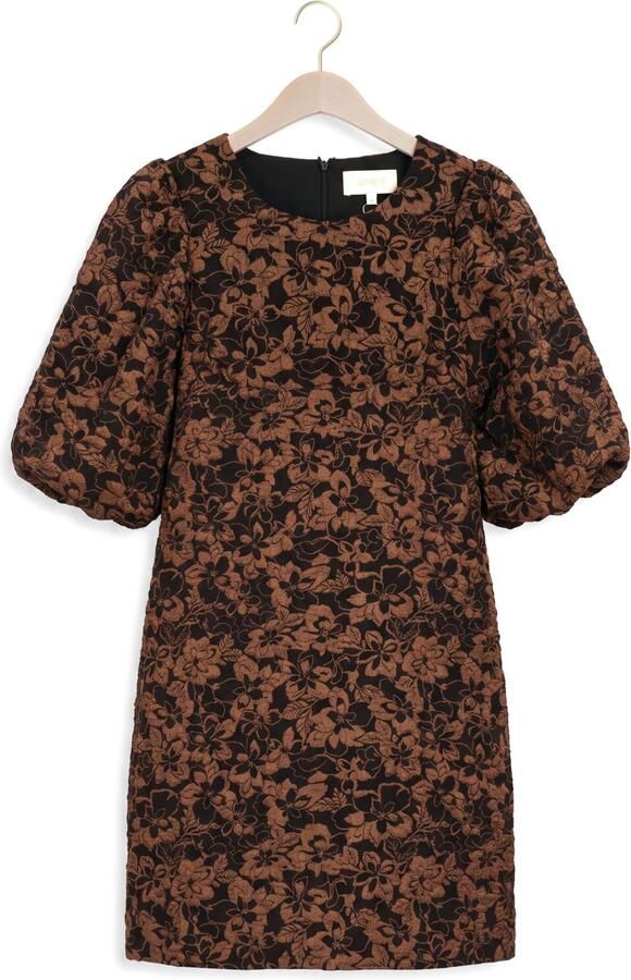 NOTRE-V Dames Jurken Nv-izette Small Brocade Zwart - Foto 4