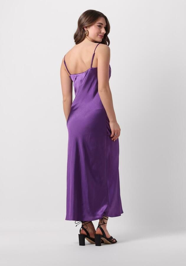 Notre-v Dames Jurken Satin Strap Dress Purple Dames