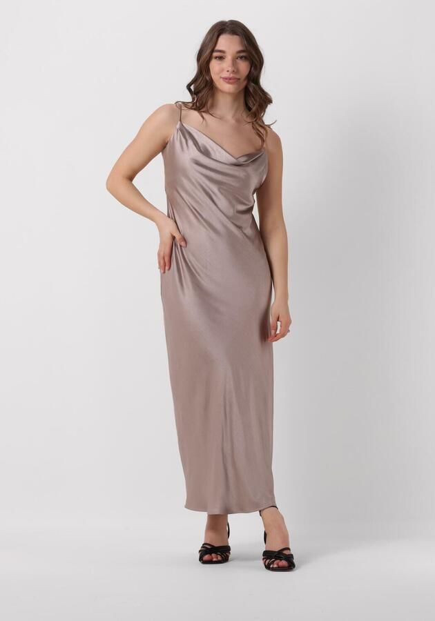 Notre-v Dames Jurken Satin Strap Dress Beige Dames - Foto 4