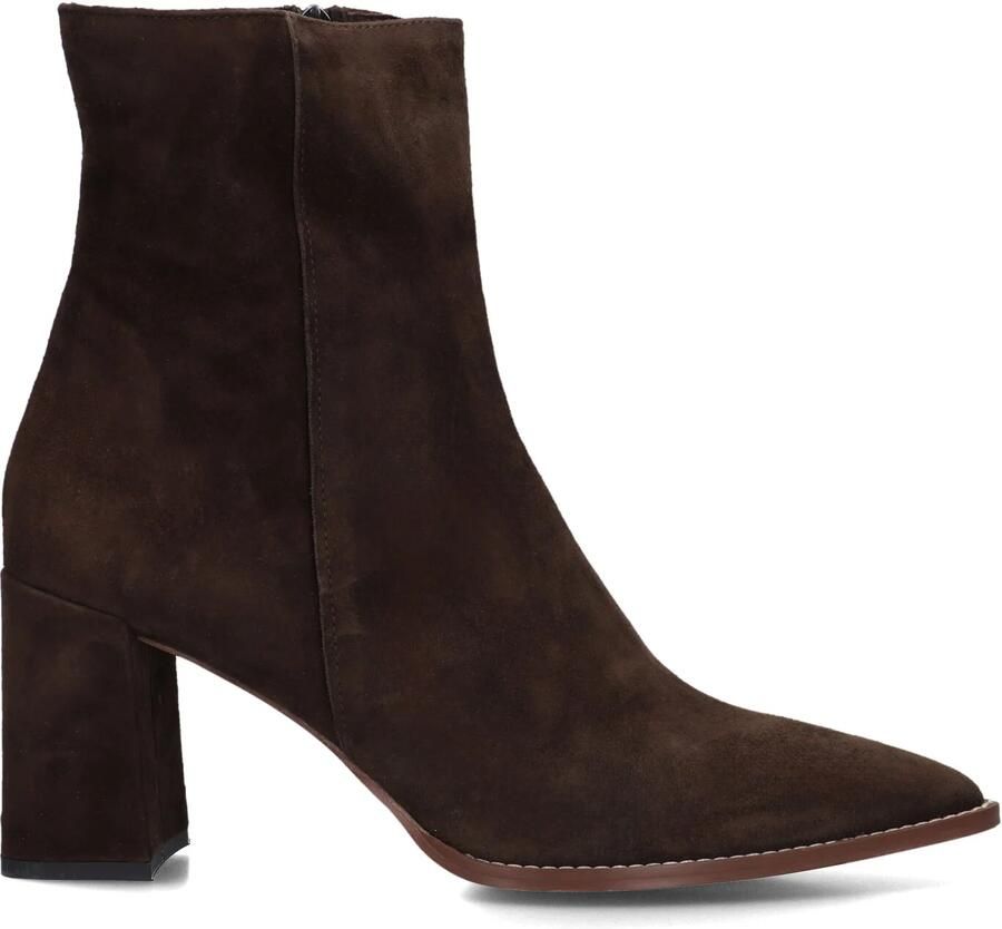NOTRE-V Dames Enkellaarsjes 94836 Bruin