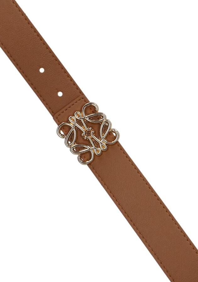 Notre-v Bruine Leren Riem Elegant Accessoire Brown Dames - Foto 1
