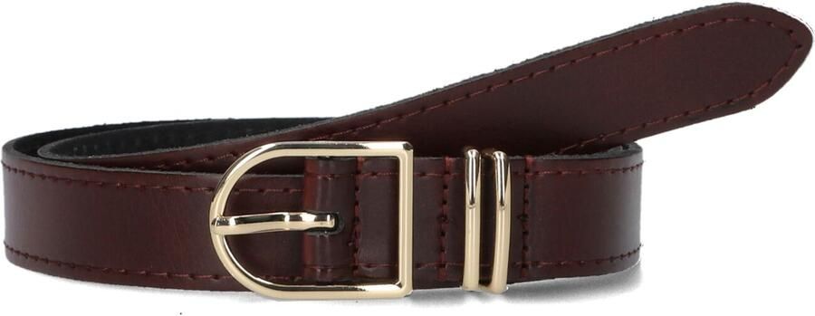 Notre-v Rode leren riem voor dames Red Dames - Foto 2