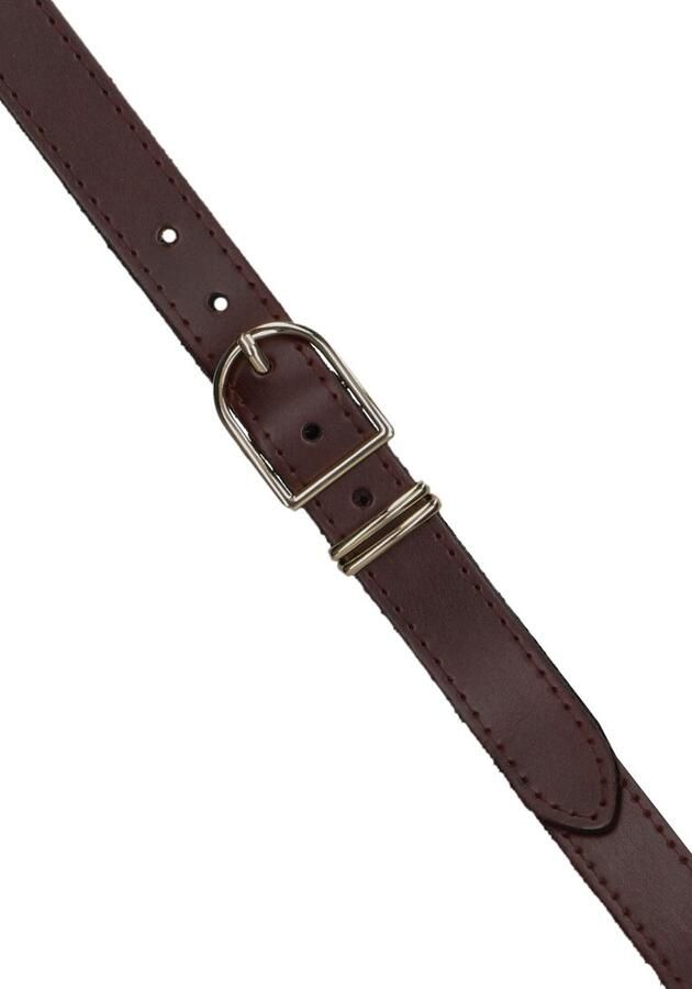 Notre-v Rode leren riem voor dames Red Dames