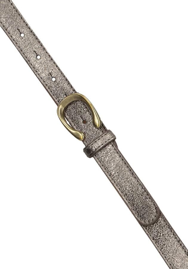 NOTRE-V Dames Riemen Cece Sauvage Metallic Bronskleurig
