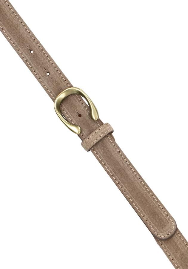 NOTRE-V Dames Riemen Cece Taupe