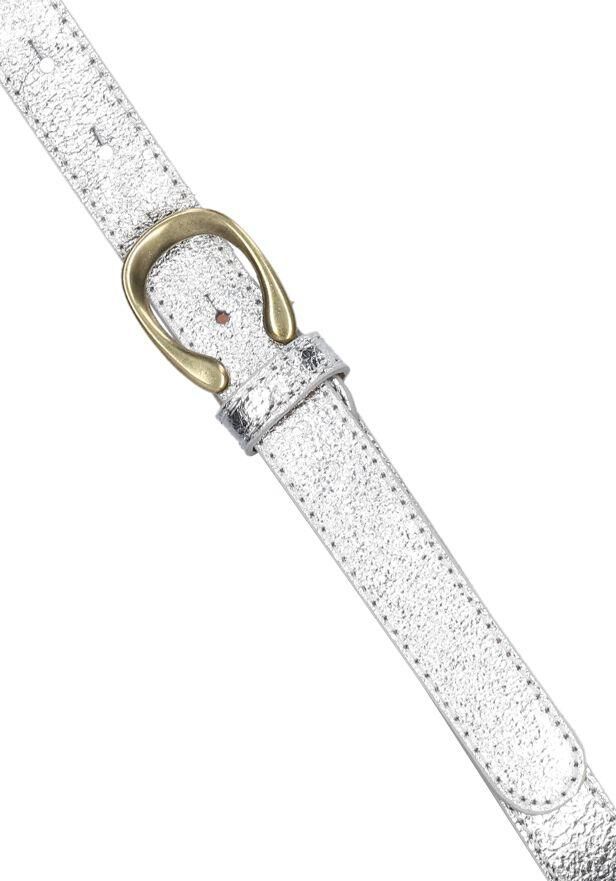 NOTRE-V Dames Riemen Garcia Zilverkleurig