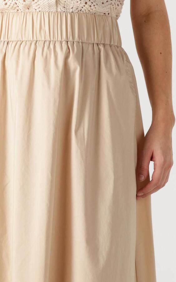 Notre-v Elegante Maxi Rok in Zand Beige Dames - Foto 2