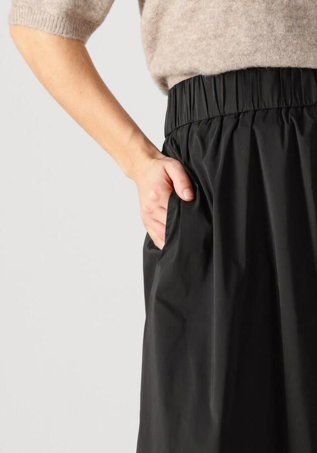 Notre-v Zwarte Maxi Rok Elegante Charme Black Dames - Foto 2