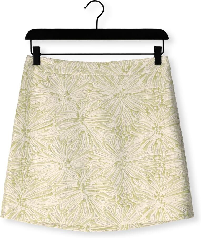 NOTRE-V Dames Rokken Nv-hendrina Brocade Skirt Lime - Foto 2