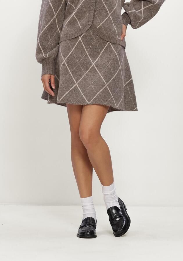 NOTRE-V Dames Rokken Nv-ieske Taupe