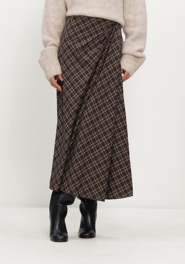 NOTRE-V Dames Rokken Nv-isadora Brown Bruin