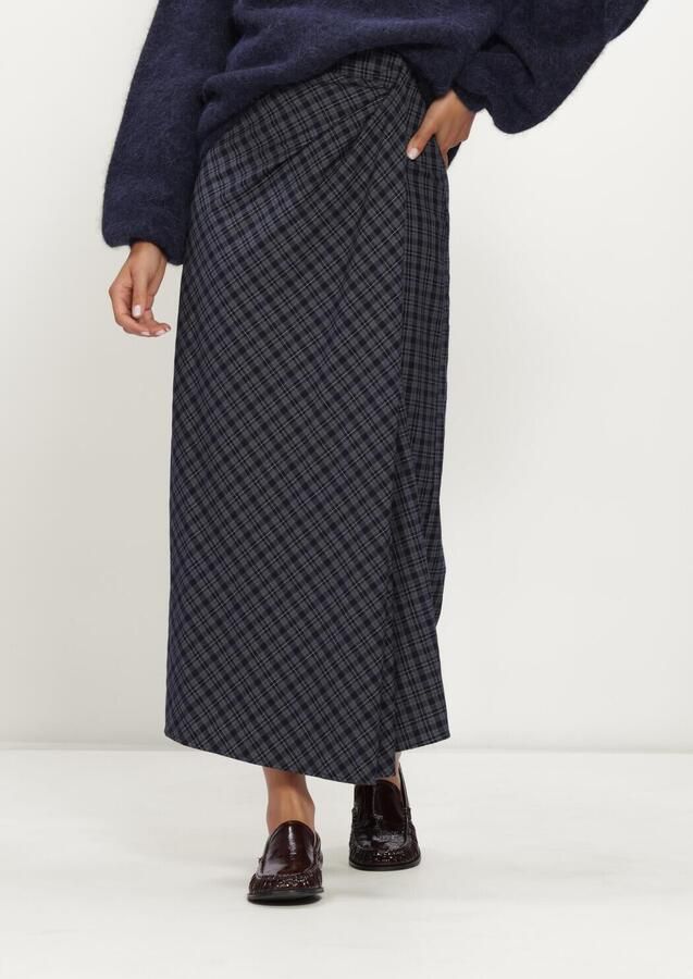 NOTRE-V Dames Rokken Nv-isadora Navy Donkergrijs