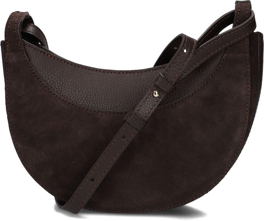 Notre-V Schoudertassen Daisy Suede Grain Bruin One size - Foto 3